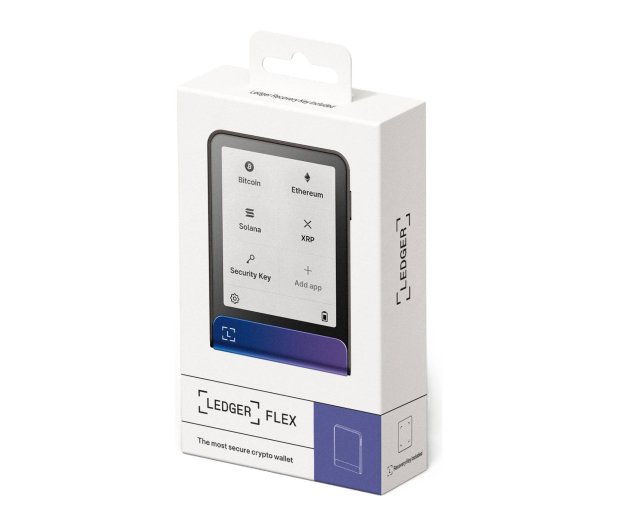 Ledger Flex Neptune Blue Crypto Hardware Wallet with Recovery Key LEDGERFLEX-NBLUE-RK - 1351782 - zdjęcie 4